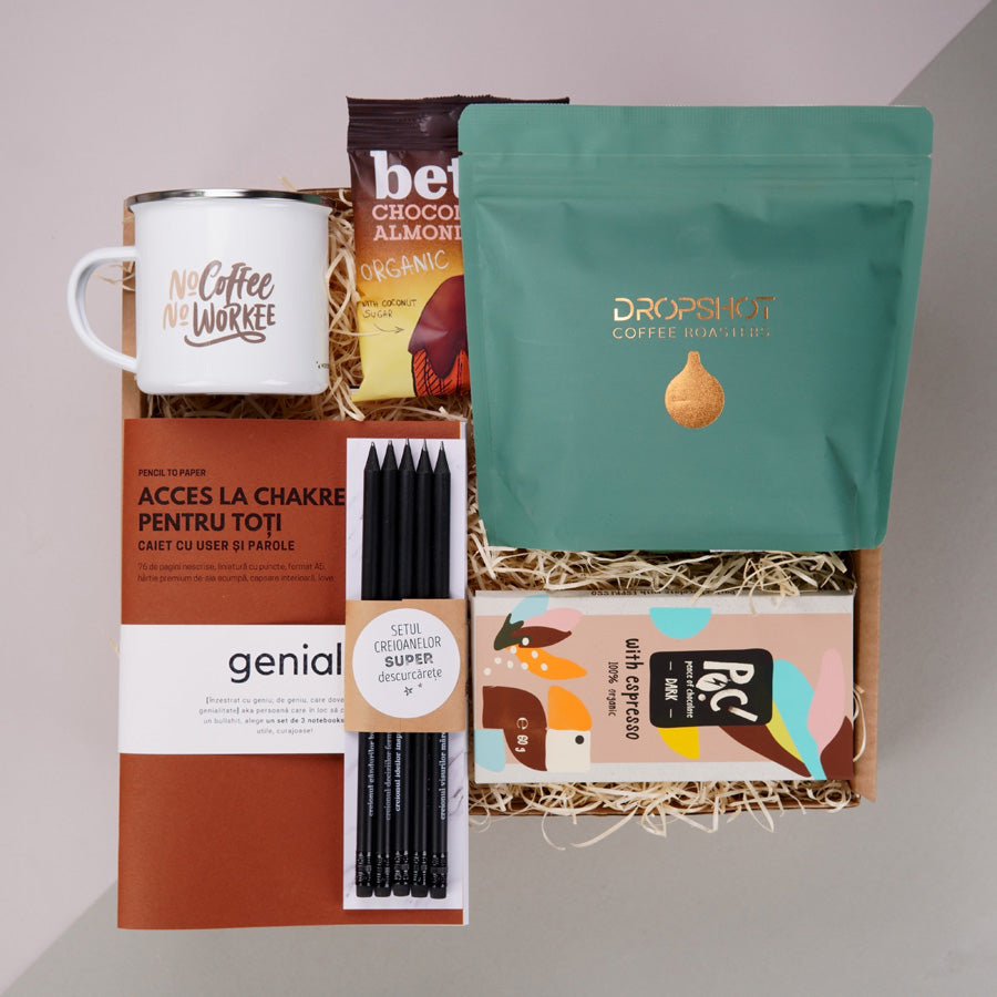 Pachet cadou aniversar pentru femei organizate - No coffee, no workee2