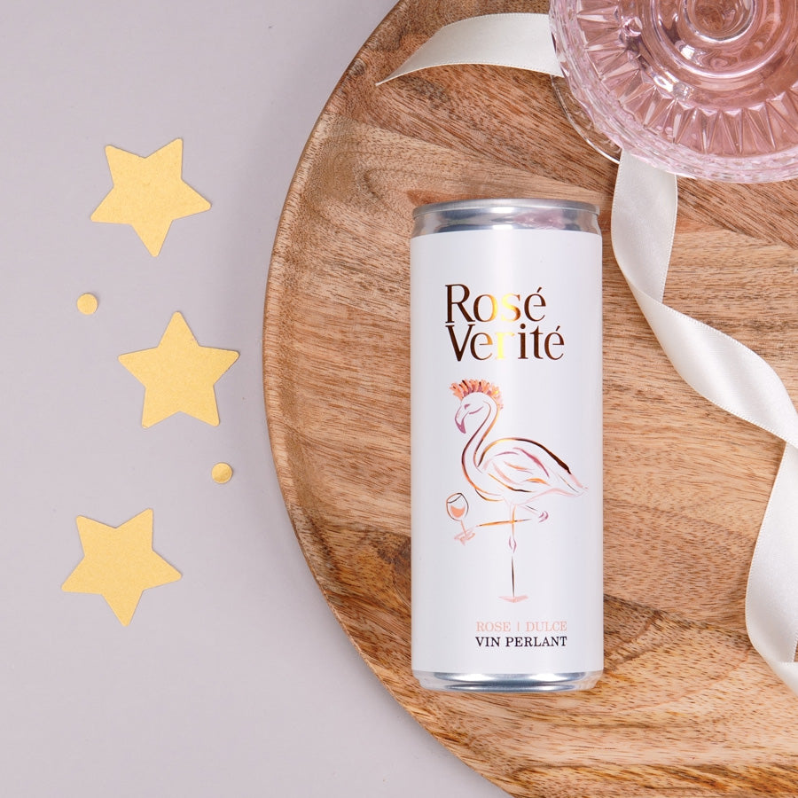 Vin spumant roze perlant