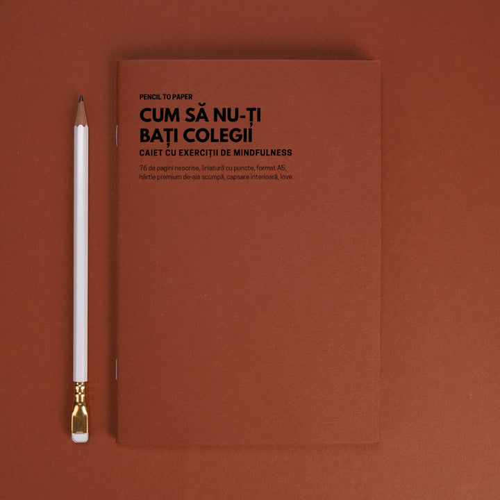 Cum sa nu-ti bati colegii. Caiet cu exercitii de mindfulness