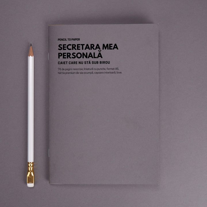 Secretara mea personala. Caiet care nu sta sub birou