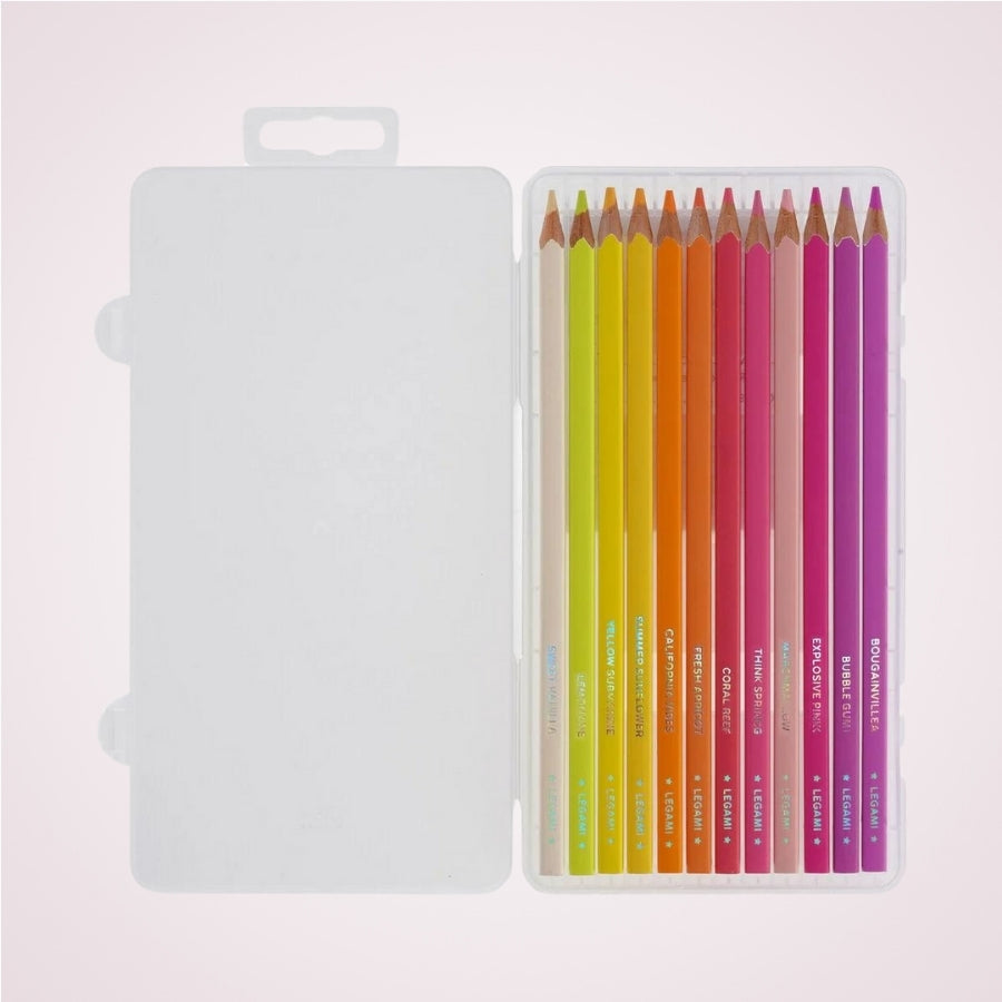 Set 12 creioane colorate pastel - Sunset - cutie deschisa