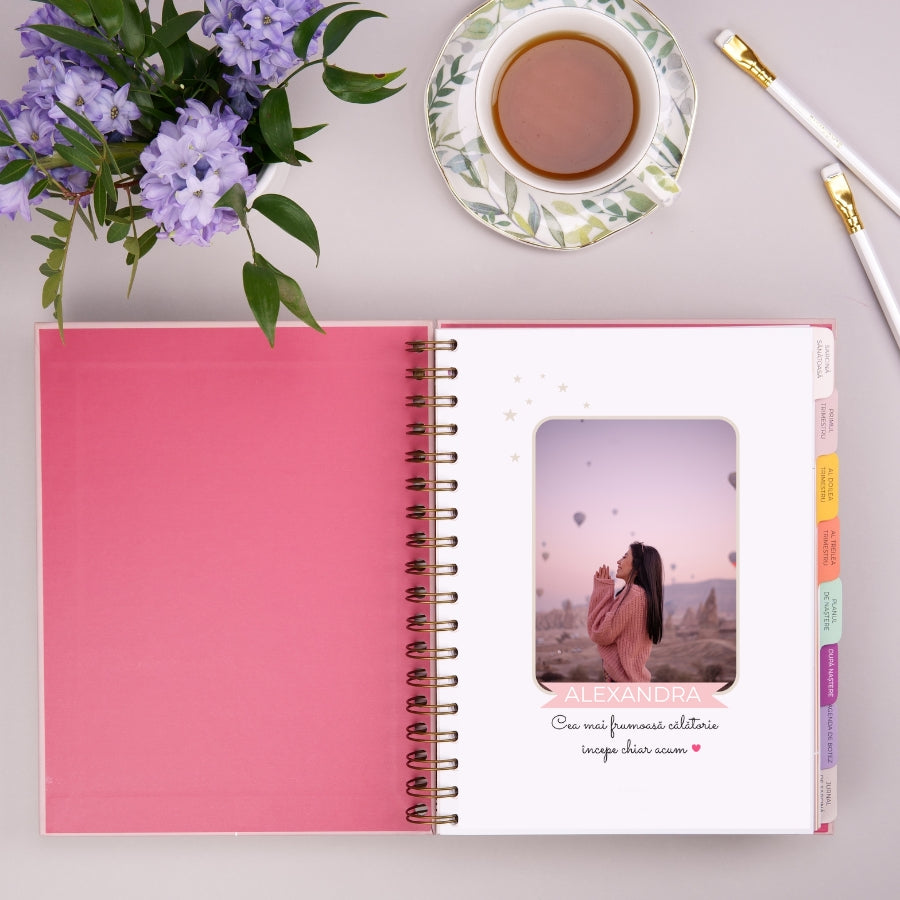 agenda-de-sarcina_jurnal-sarcina_planificator_timeline_nastere_gravida_plan-the-joy_viitoare-mama_carte-despre-sarcina_lady-cozac prima pagina