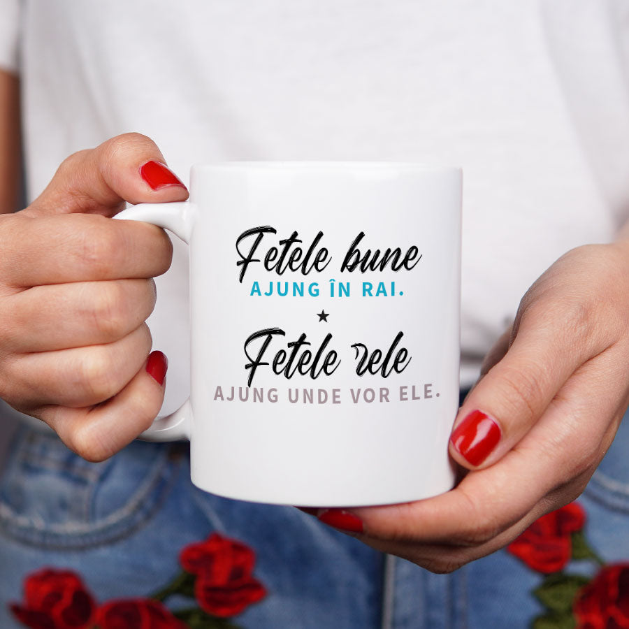 Cana cadou pentru colege si prietene - Better Girls-hand