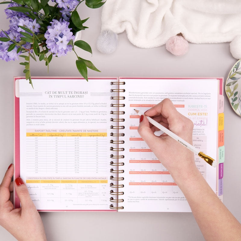 Agenda de sarcina_jurnal gravida_Plan the Joy_Lady Cozac13