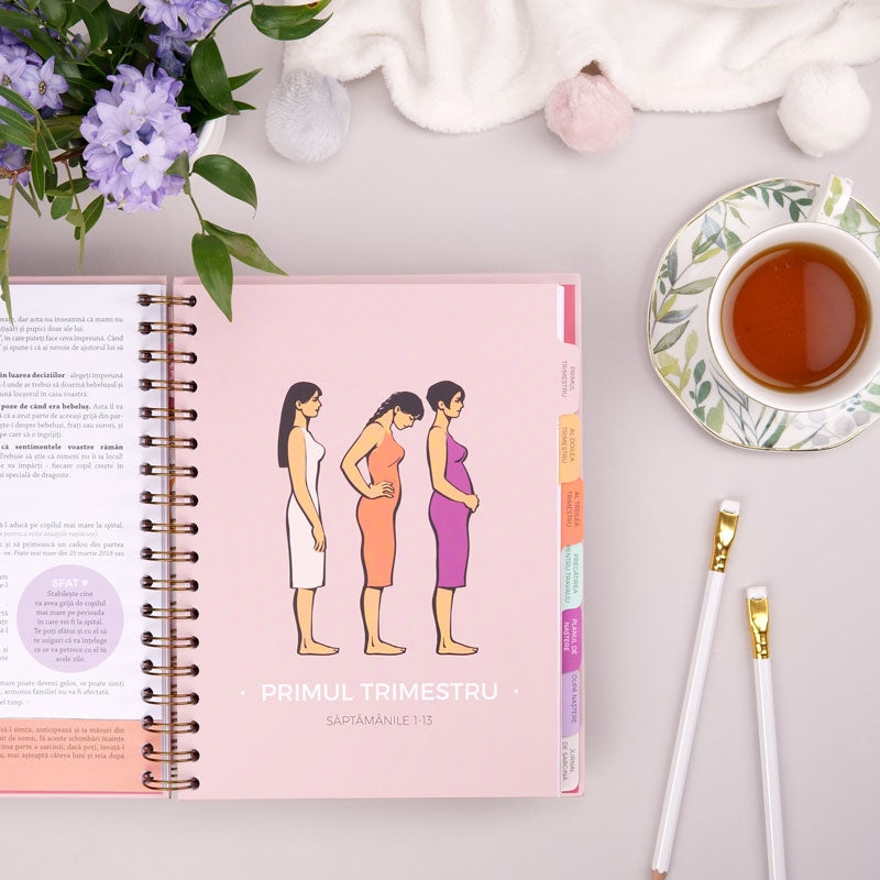 Agenda de sarcina_jurnal gravida_Plan the Joy_Lady Cozac15