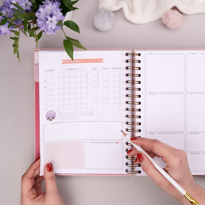Agenda de sarcina_jurnal gravida_Plan the Joy_Lady Cozac17