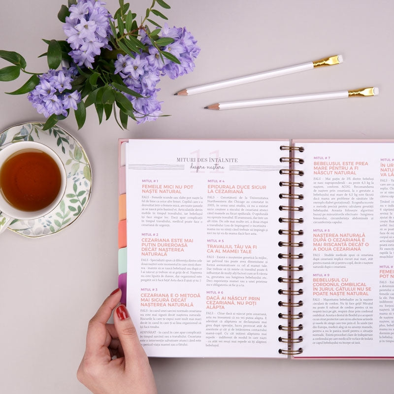 Agenda de sarcina_jurnal gravida_Plan the Joy_Lady Cozac32