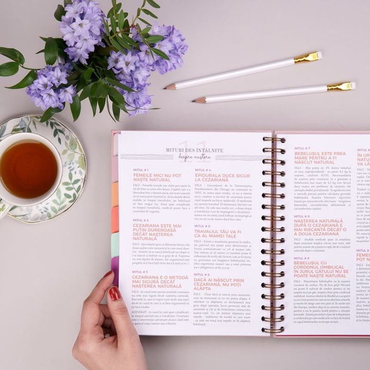 Agenda de sarcina_jurnal gravida_Plan the Joy_Lady Cozac32