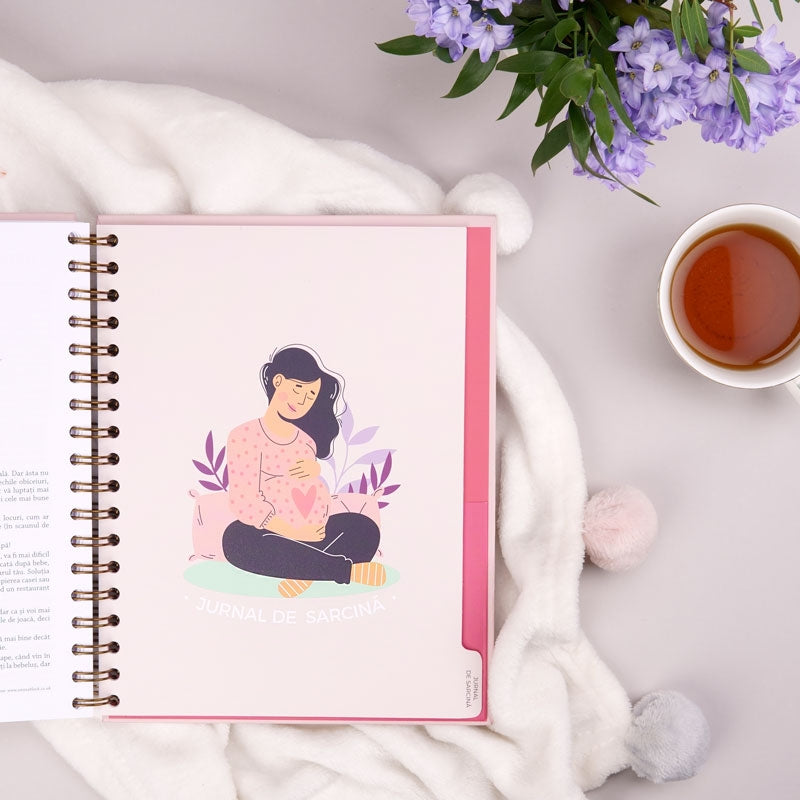 Agenda de sarcina_jurnal gravida_Plan the Joy_Lady Cozac40
