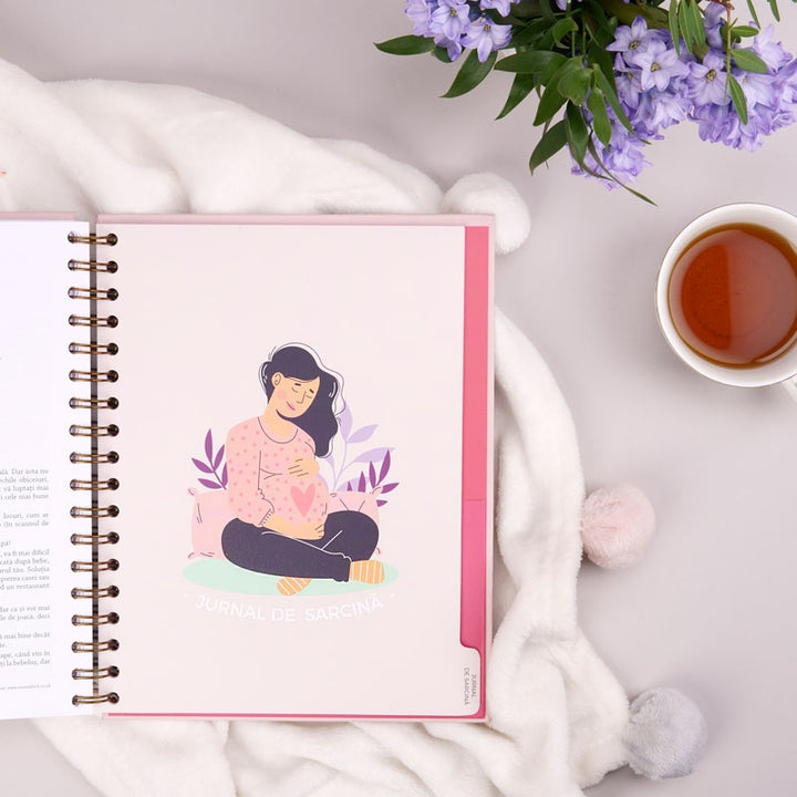 Agenda de sarcina_jurnal gravida_Plan the Joy_Lady Cozac40