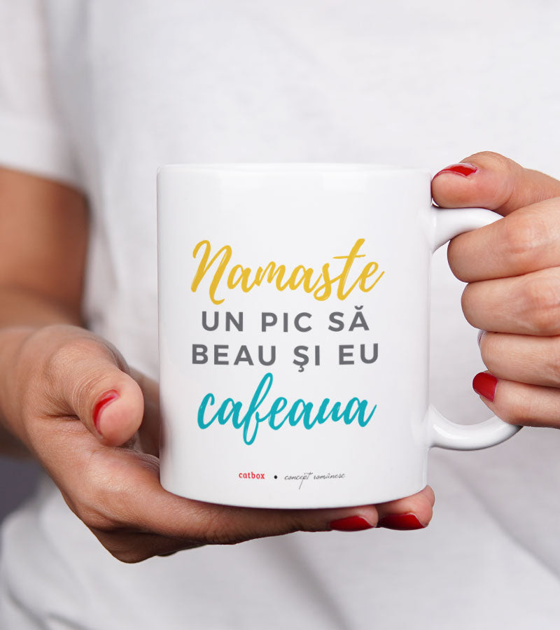 Cana cadou pentru colegi - Namaste - wonderstore - catbox