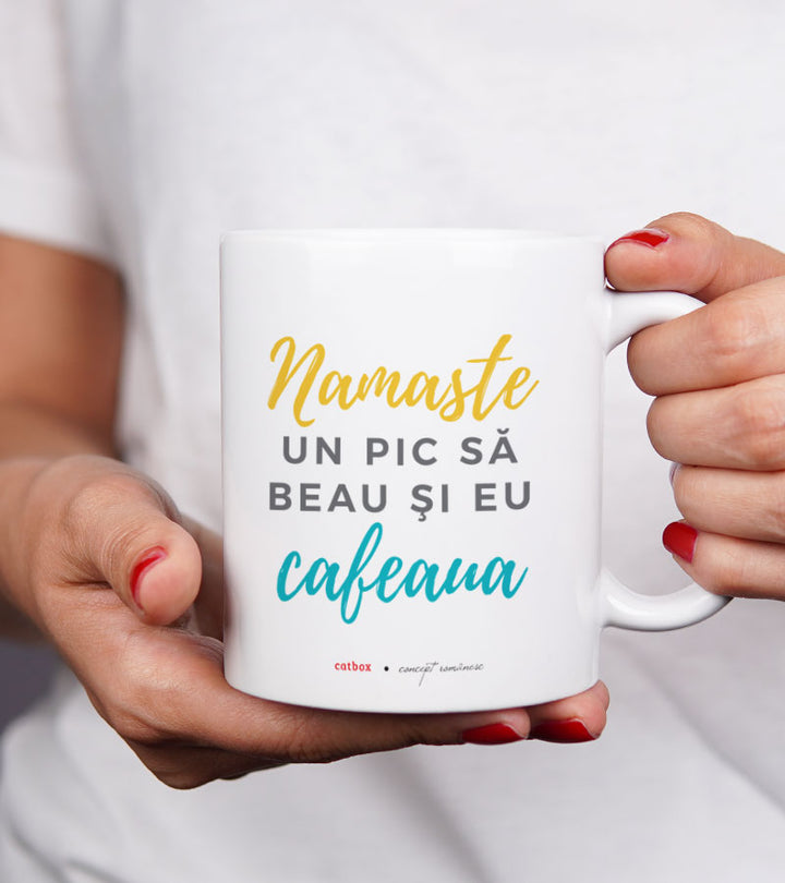 Cana cadou pentru colegi - Namaste - wonderstore - catbox