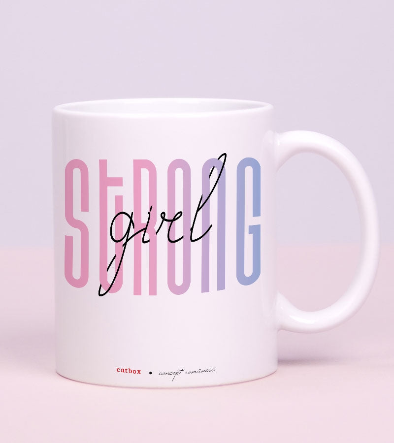 Cadou pentru ea - Cana - Strong Girl_catbox_1