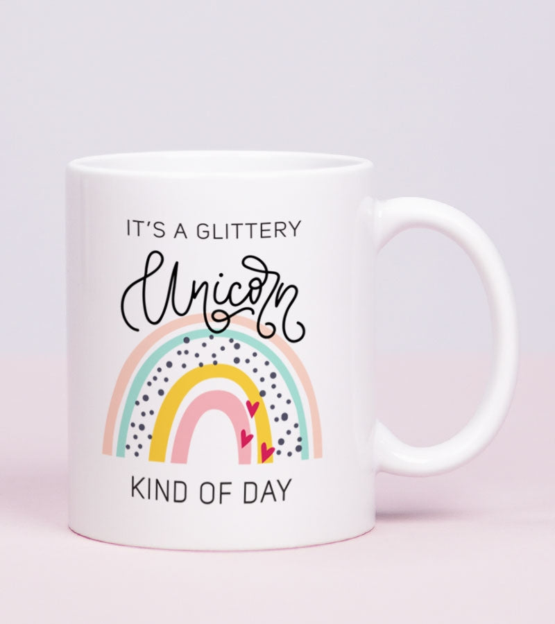 Cadou pentru prieteni - Cana personalizata - Unicorn Glitter_catbox_1
