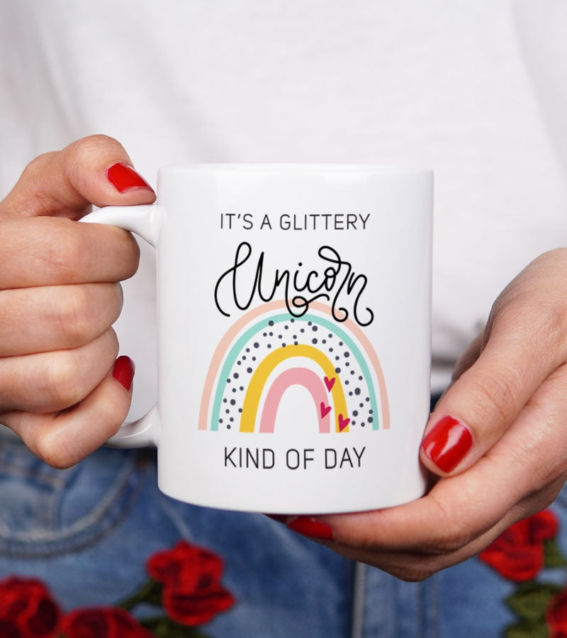 Cadou pentru prieteni - Cana personalizata - Unicorn Glitter_catbox_2