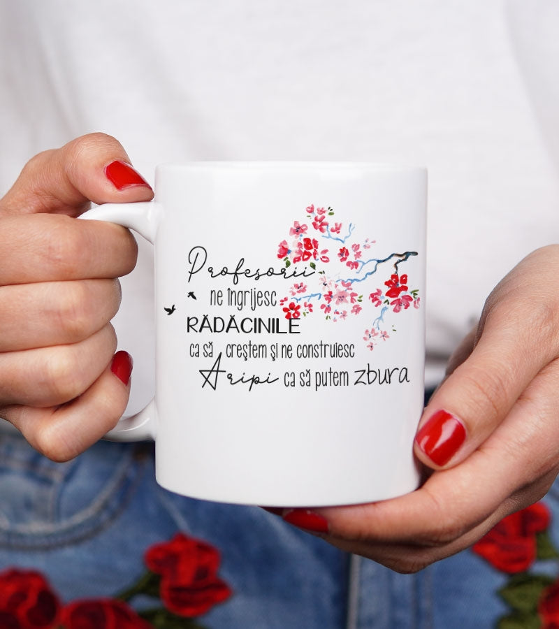 Cadou pentru profesori - Cana personalizata - Shaping Humans 2  - wonderstore