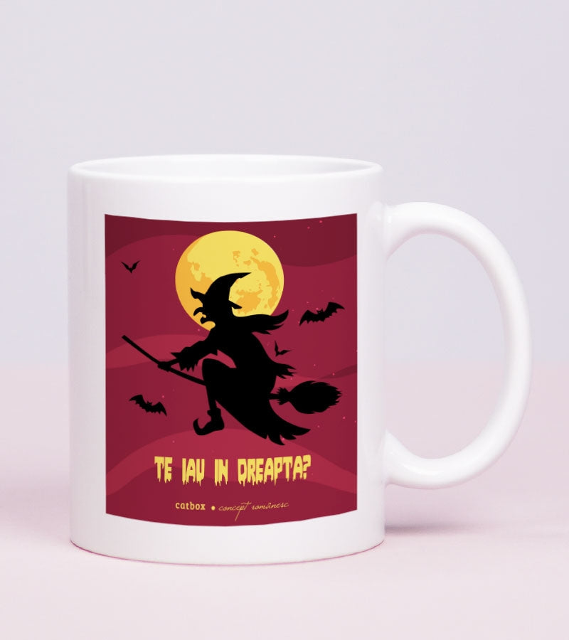 Cana cadou de Halloween - Uber Witch 1