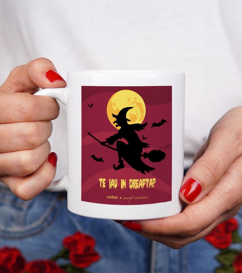 Cana cadou de Halloween - Uber Witch 2
