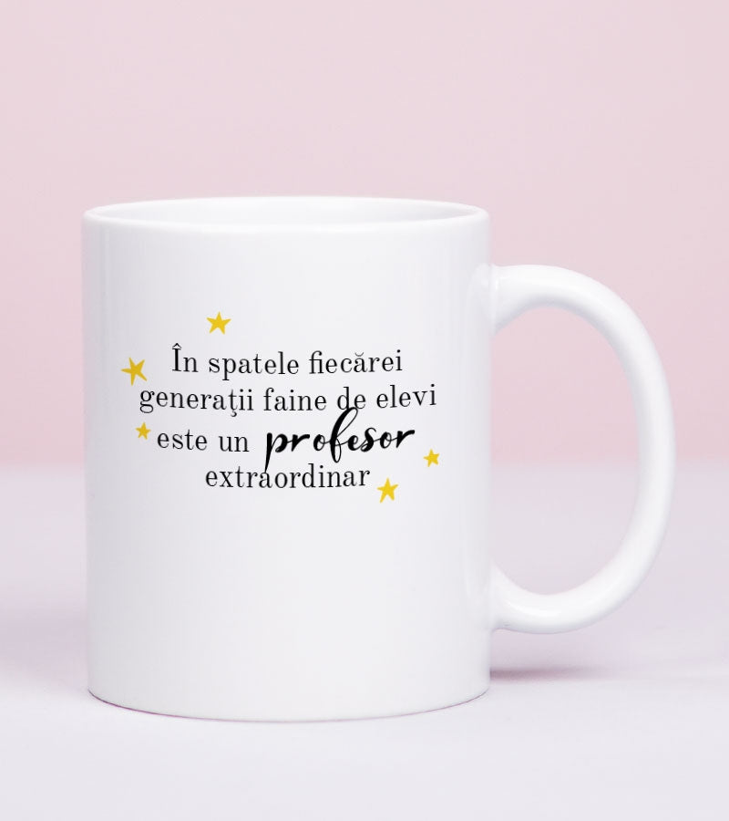 Cadou pentru diriginte - Cana personalizata - Role model 1