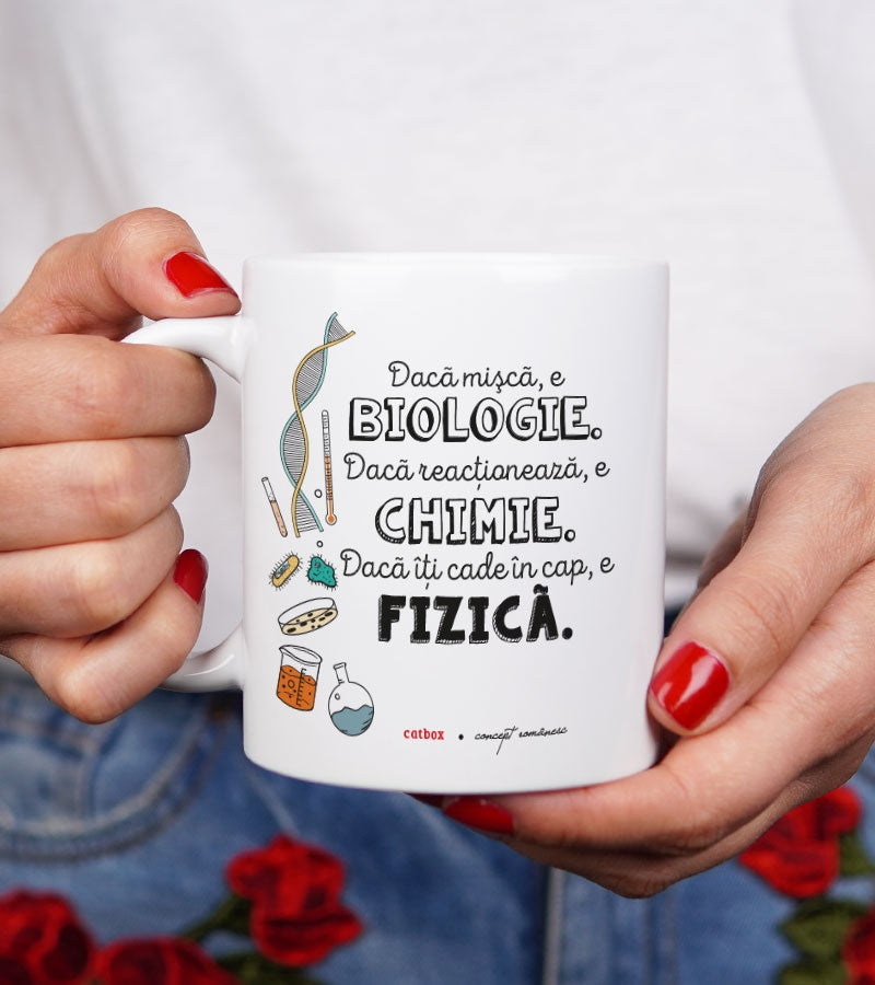 Cadou pentru profesori - Cana personalizata - Profii de real 2