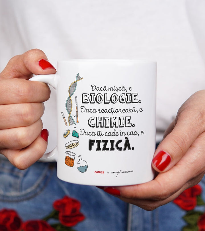 Cadou pentru profesori - Cana personalizata - Profii de real 2