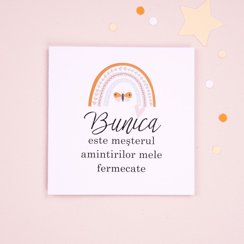 Felicitare cadou pentru bunica - Magic Memories - wonderstore