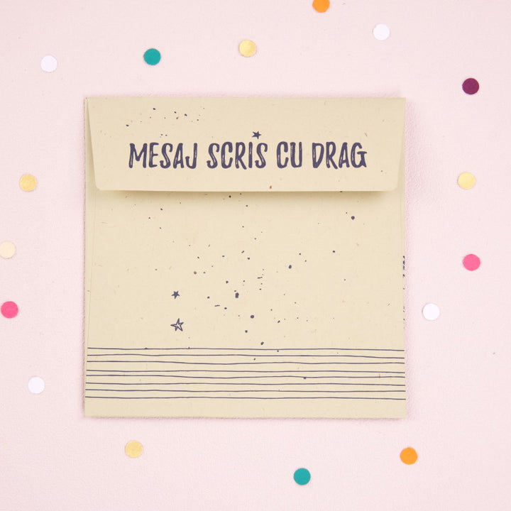 plic felicitare cadou wonderstore