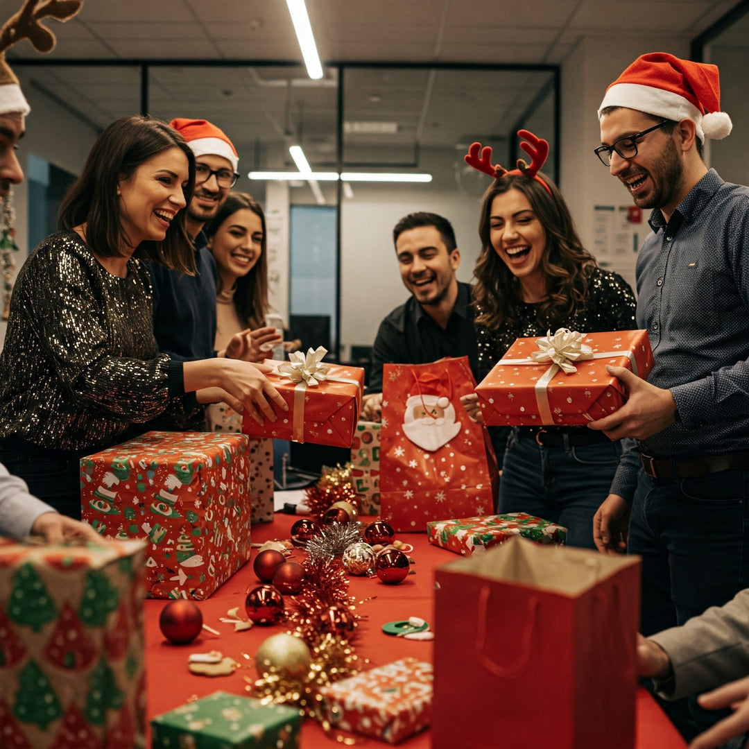 schimb de cadouri la birou - Secret Santa