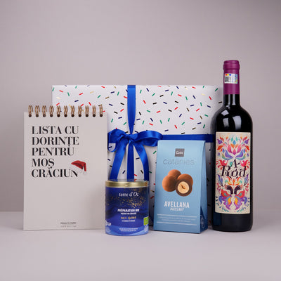 Set cadou Secret Santa - Pachet de Craciun pentru angajatul fericit - prezentare produse