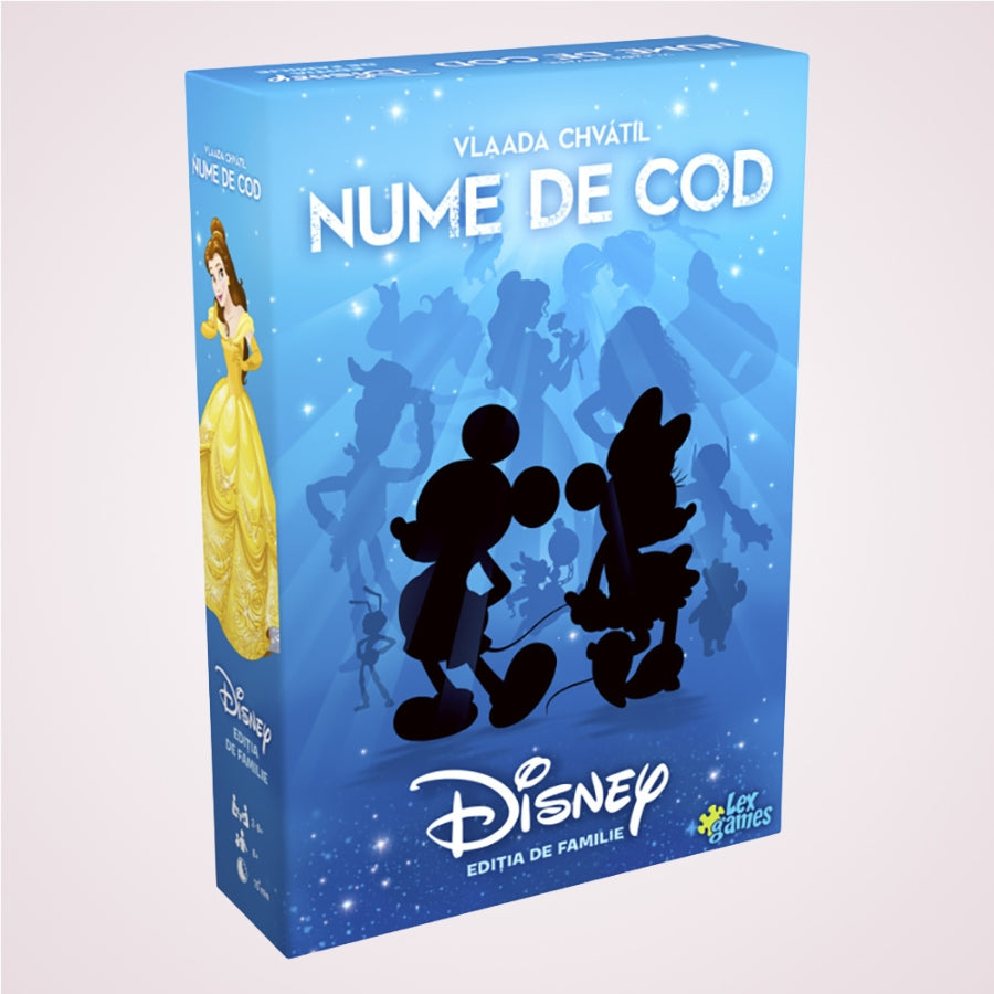 Cadou pentru copii peste 8 ani. Joc de petrecere cu mistere - Nume de cod. Editia Disney in limba romana in cutie