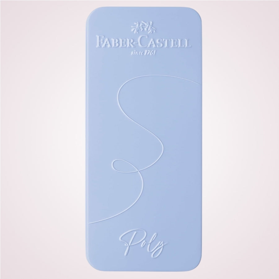 Cadou premium - Set cu stilou si pix in cutie de metal Poly Ball - Lavender Mauve Faber- Castell 5