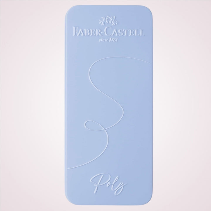 Cadou premium - Set cu stilou si pix in cutie de metal Poly Ball - Lavender Mauve Faber- Castell 5