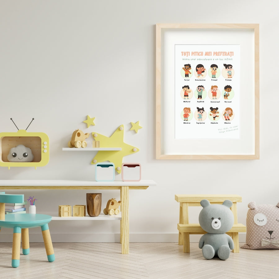 Cadou pentru educatoare - Tablou personalizat - Inima infinita_context_wonderstore
