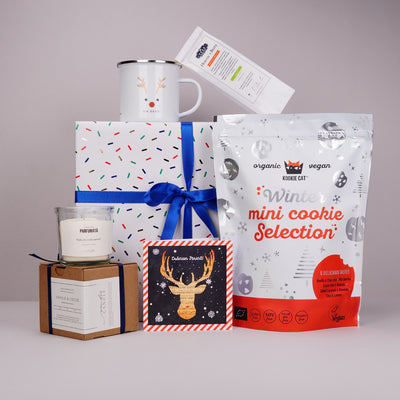 Set cadou Secret Santa pentru colege - Pachet de Craciun - Looking Good - prezentare produse