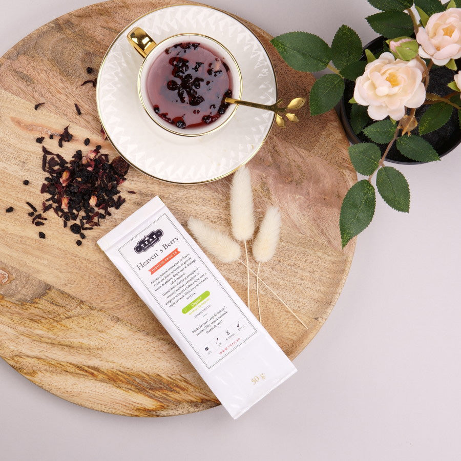 Ceai organic de fructe Heaven's Berry de la Teaz