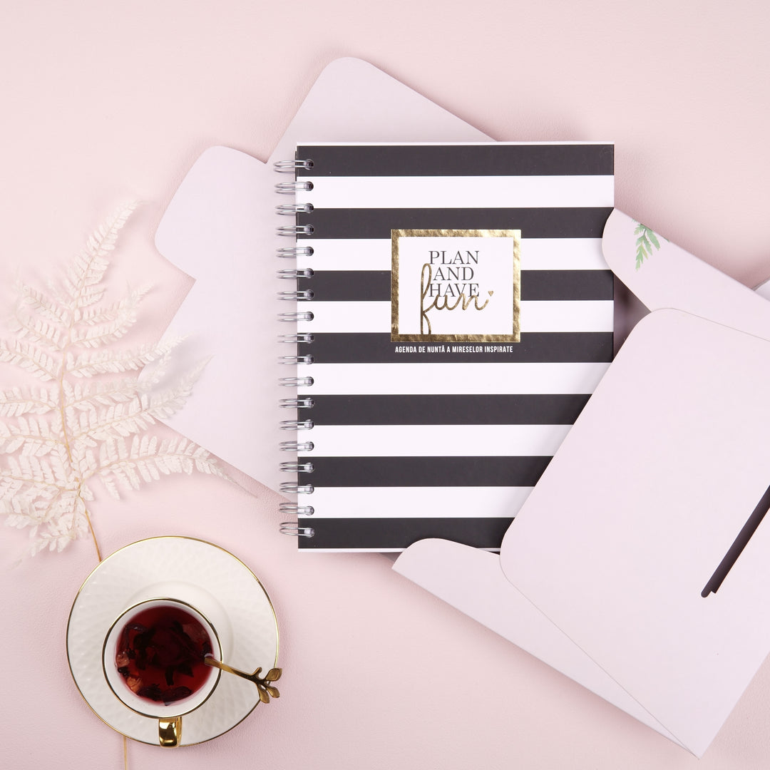 Wedding Planner Plan and Have fun - Agenda Mireselor inspirate Lady Cozac - wonderstore