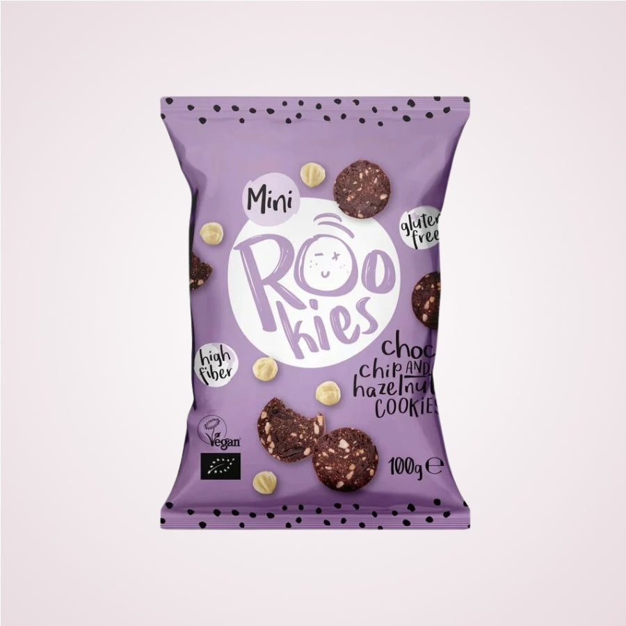 Mini cookies BIO cu ciocolata si alune