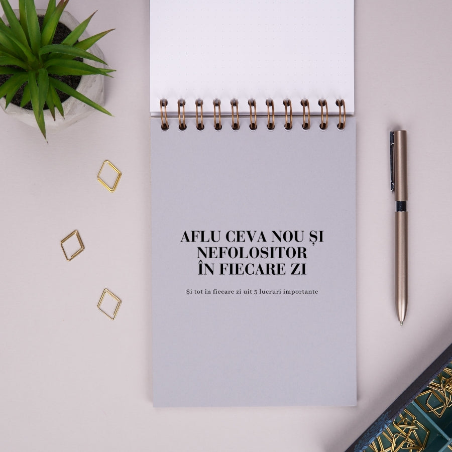 Notebook cadou amuzant pentru prieteni - Jurnal Cacaturi - despartitor 3 interior