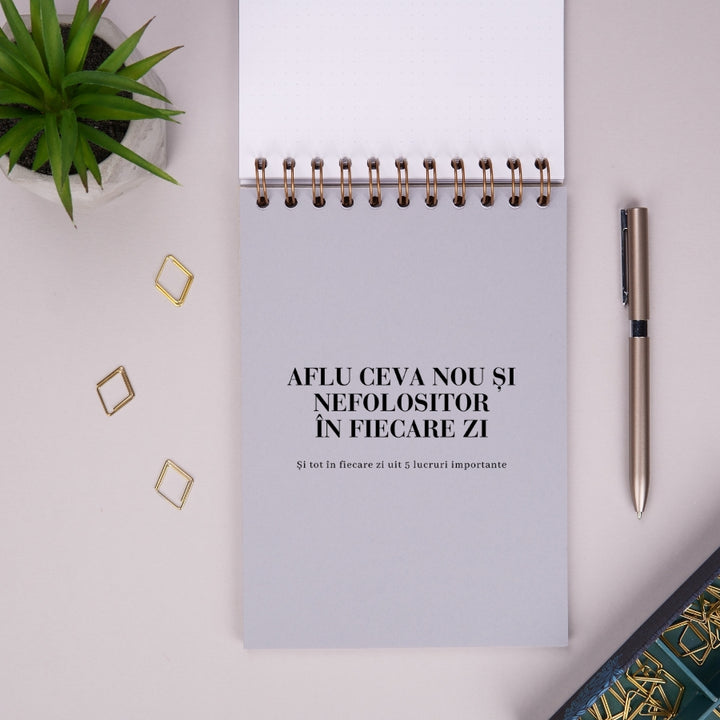 Notebook cadou amuzant pentru prieteni - Jurnal Cacaturi - despartitor 3 interior