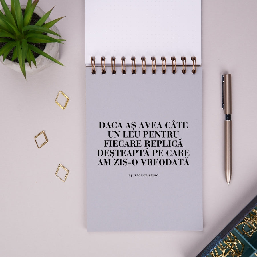 Notebook cadou pentru colegi si prieteni - Chestii destepte - despartitor 1