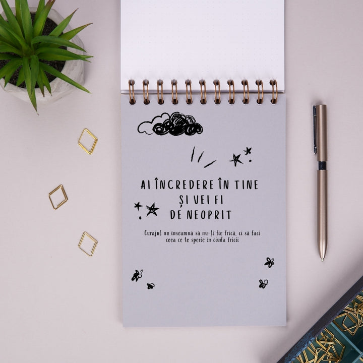 Notebook cadou pentru copii si adolescenti - Chestiile mele secrete - despartitor 1