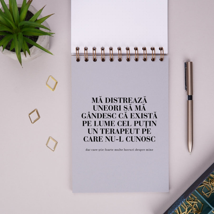 Notebook cadou pentru prieteni - Scheletii din dulap - despartitor 1
