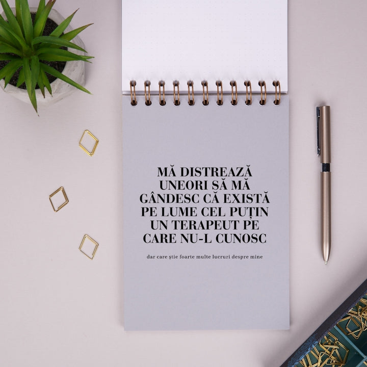 Notebook cadou pentru prieteni - Scheletii din dulap - despartitor 1