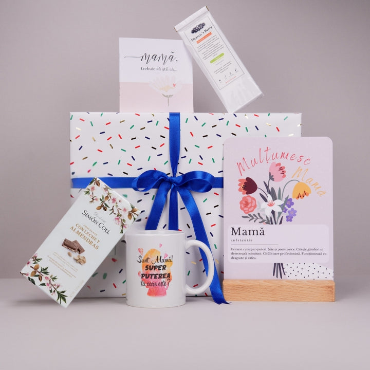 Pachet cadou de zi de nastere pentru mama - Cea mai buna mama