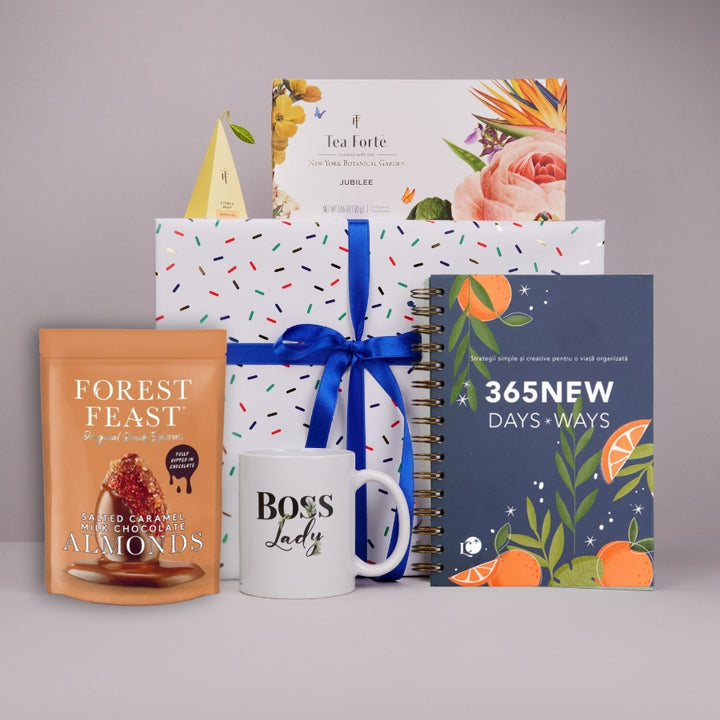 Pachet cadou premium pentru sefa - Boss Lady