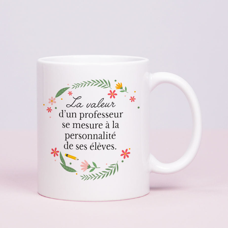 Cana personalizata cadou pentru profesoare - Profa de franceza-front