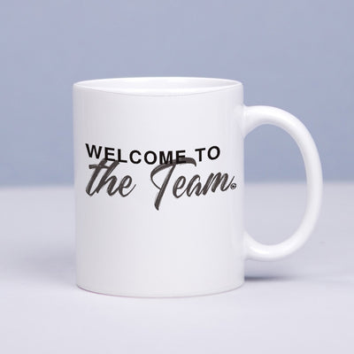 Cana cadou de bun venit in echipa pentru colegi si angajati - Welcome to the Team