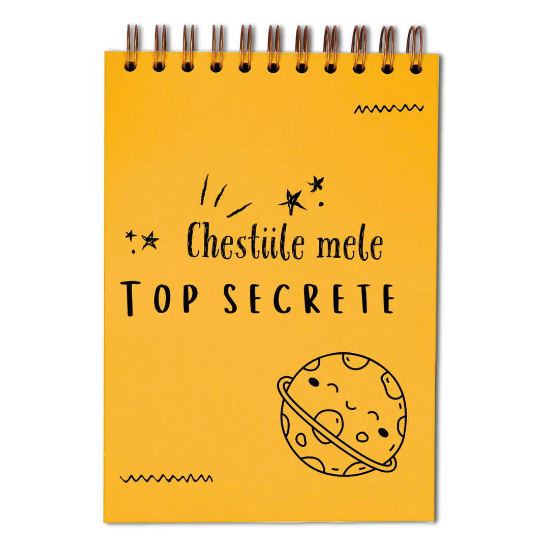 Notebook cadou pentru copii si adolescenti - Chestiile mele secrete