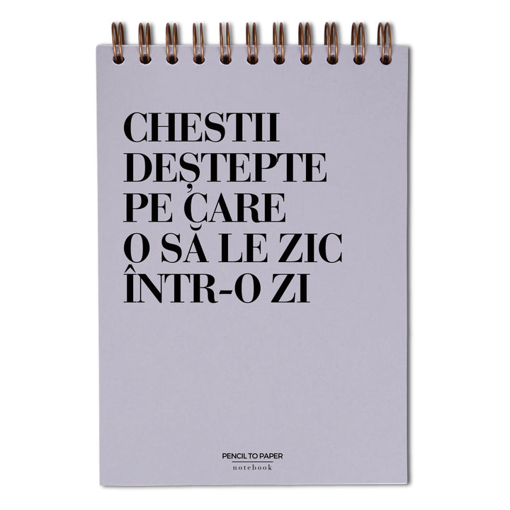 Notebook cadou pentru colegi si prieteni - Chestii destepte