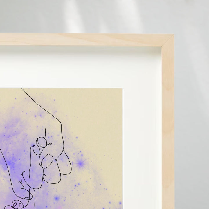 Cadou decor pentru camera copilului - Tablou cu mesaj - Always There 3
